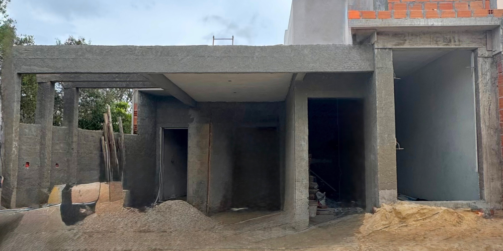 Capa - Casa em construção bairro prado